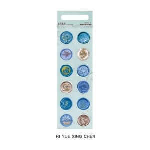 Wax Seal Stickers - Sun Moon and Stars