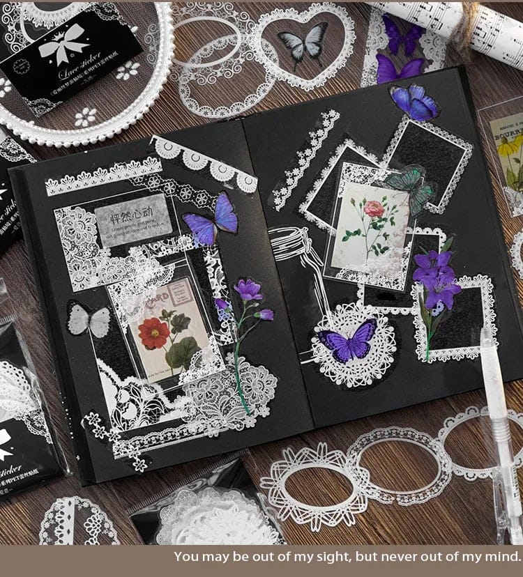 Clear PET White Stickers (30 pcs) - MM036005 30pcs clear white Stickers 1 30pcs_clear_white_Stickers_1