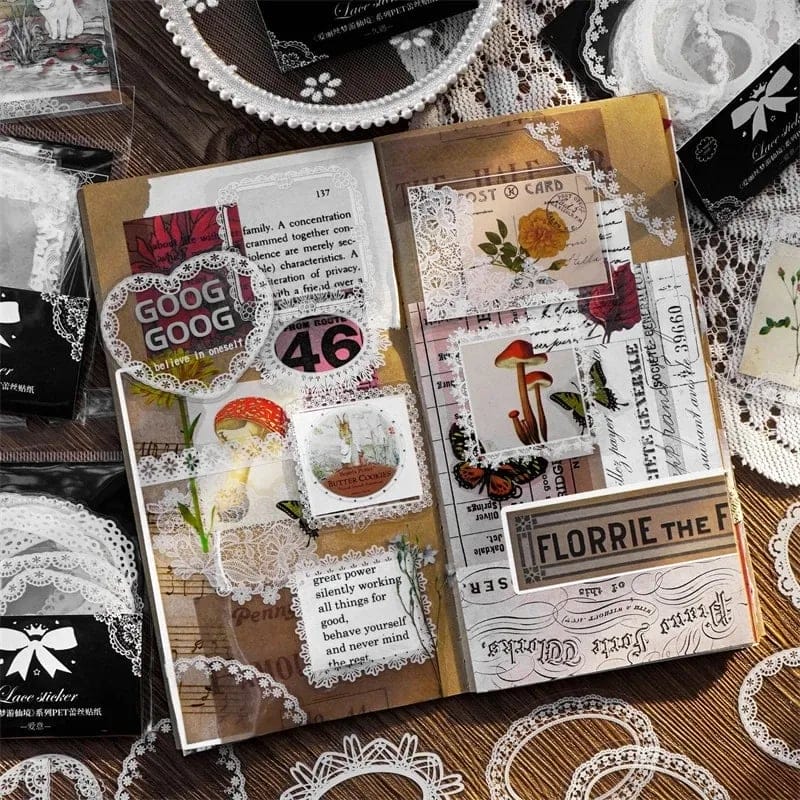 Clear PET White Stickers (30 pcs) - MM036005 30pcs clear white Stickers 2 30pcs_clear_white_Stickers_2