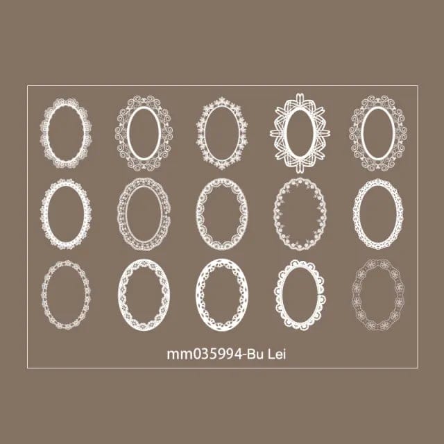 Clear PET White Stickers (30 pcs) - MM035954 30pcs clear white Stickers MM035954 Clear PET White Stickers (30 pcs) - MM035954