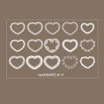 Clear PET White Stickers (30 pcs) - MM036005