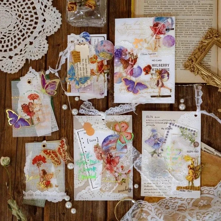 Clear PET Foiled Stickers (30 pcs) - Fairy Anthem 30pcs foiled clear PET stickers 30pcs_foiled_clear_PET_stickers