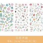 Journal Ephemera Stickers - Pretty Flowers