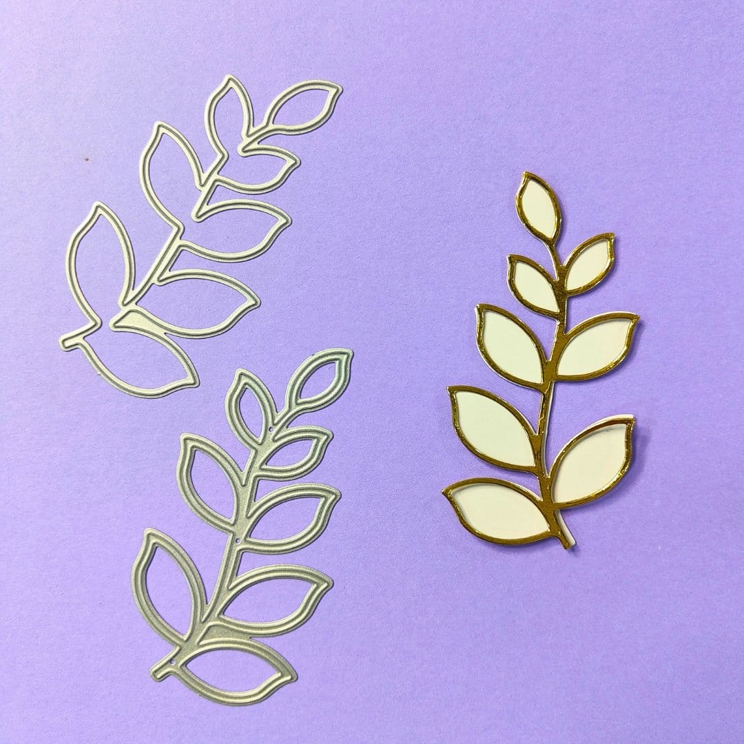 CrafTangles Steel Dies - Leaves (Set of 2 dies) CTSD37 CrafTangles dies Leaves 2 CTSD37_CrafTangles_dies_Leaves_2