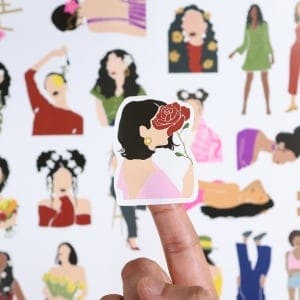 CrafTangles_Fashiion_Girls_Precut_Stickers_1_4