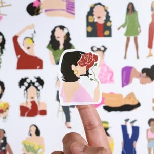 CrafTangles_Fashiion_Girls_Precut_Stickers_1_4