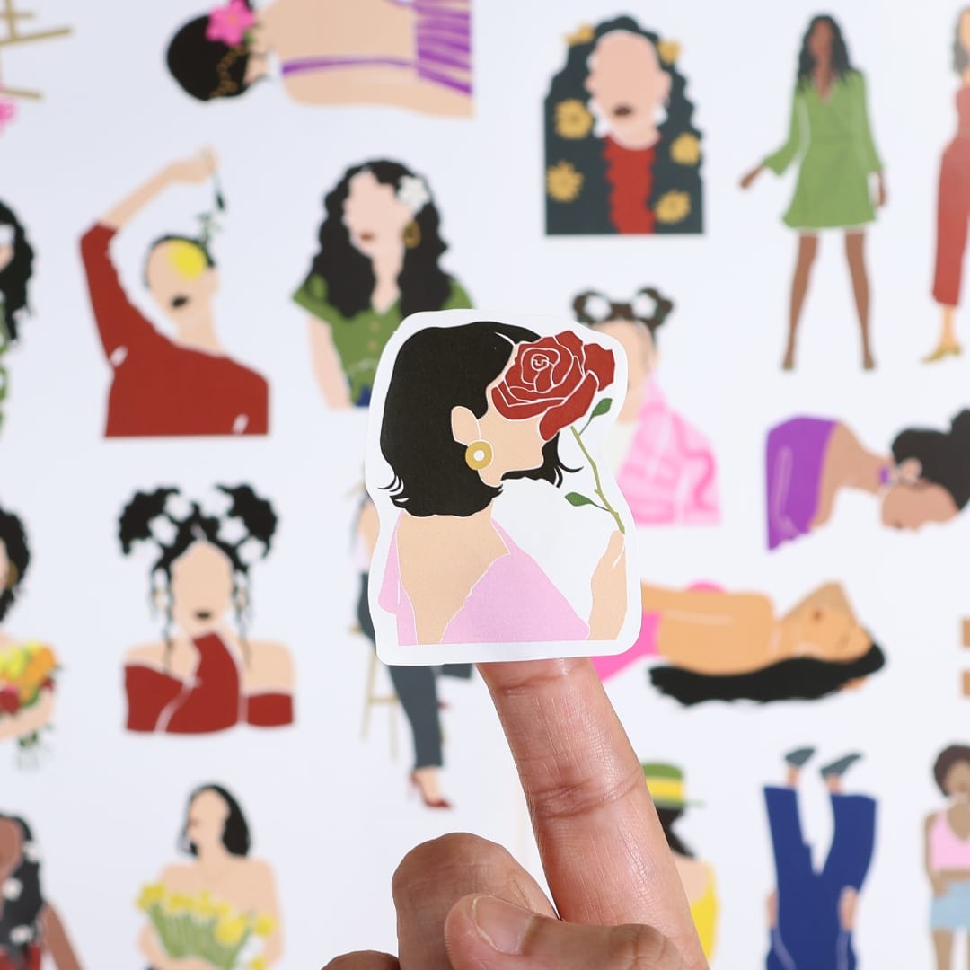 CrafTangles Precut Journal Stickers - Fashion Girls 2 (Spring Collection) (29 stickers) CrafTangles Fashiion Girls Precut Stickers 1 4 CrafTangles_Fashiion_Girls_Precut_Stickers_1_4