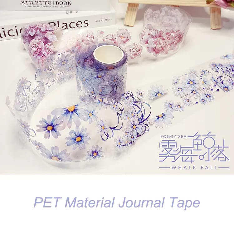 Clear PET Sticker Rolls Set (Pack of 5 Rolls) (PCTS-02) clear pet sticker rolls 5pcs 2 clear_pet_sticker_rolls_5pcs_2
