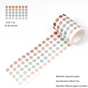 Washi Sticker Roll - Dots (CHWTD-01)