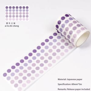 Washi Sticker Roll - Dots (CHWTD-02)