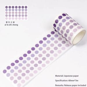 Washi Sticker Roll - Dots (CHWTD-02)