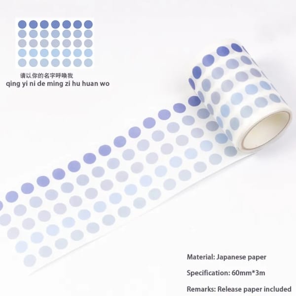 Washi Sticker Roll - Dots (CHWTD-03)