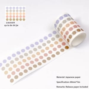 Washi Sticker Roll - Dots (CHWTD-04)