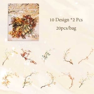 pet clearSticker 20pcs CYMY Forget the evening