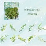 Clear PET Stickers (20 pcs) – Spring Mountain Postage (CYMY)