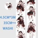 Washi Tape - Anime Girls (1.5 inches by 3 metres) (ASR-20)