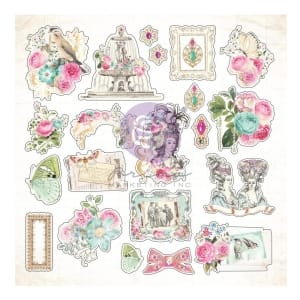 Prima Marketing Ephemera 42/Pkg - Avec Amour Set 1