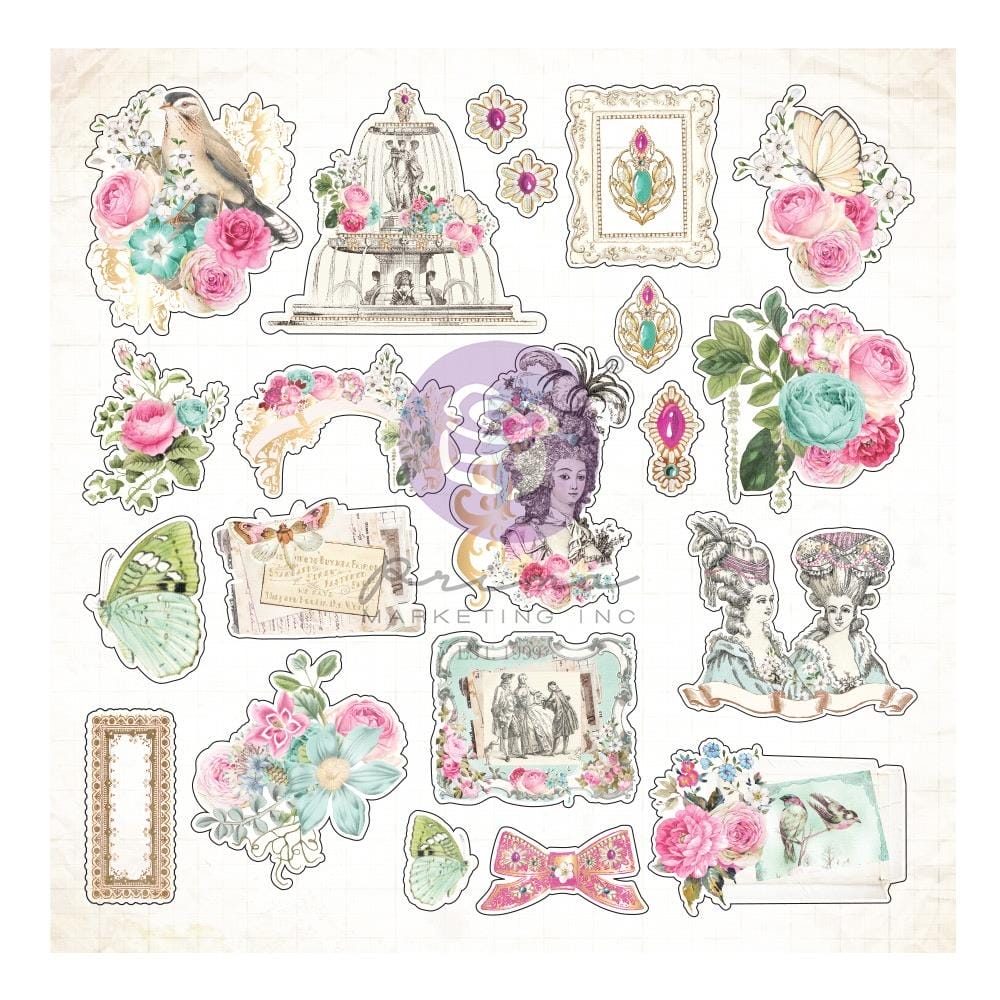 Prima Marketing Ephemera 42/Pkg - Avec Amour Set 1 662134 prima ephemera avec amour Prima Marketing Ephemera 42/Pkg - Avec Amour Set 1