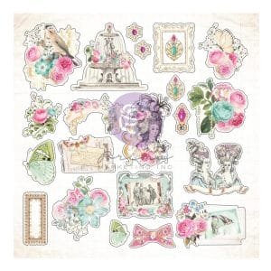 Prima Marketing Ephemera 42/Pkg - Avec Amour Set 1