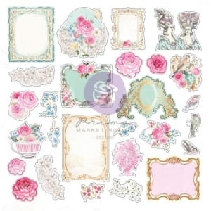 Prima Marketing Ephemera 54/Pkg - Avec Amour Set 2