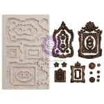 Prima Marketing Finnabair Decor Moulds 5"X8"X8mm - Ornate Frames