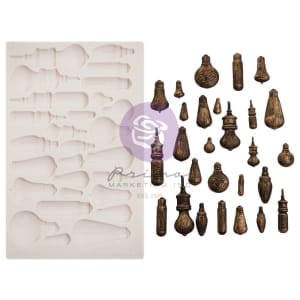Prima Marketing Finnabair Decor Moulds 5"X8"X8mm - Vintage Light Bulbs