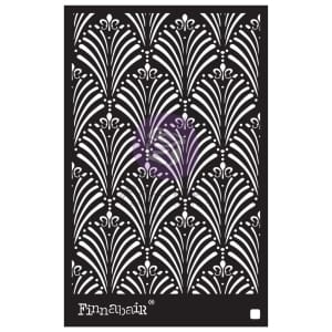 Prima Marketing Finnabair Stencil 6"X9" - Art Deco Wall