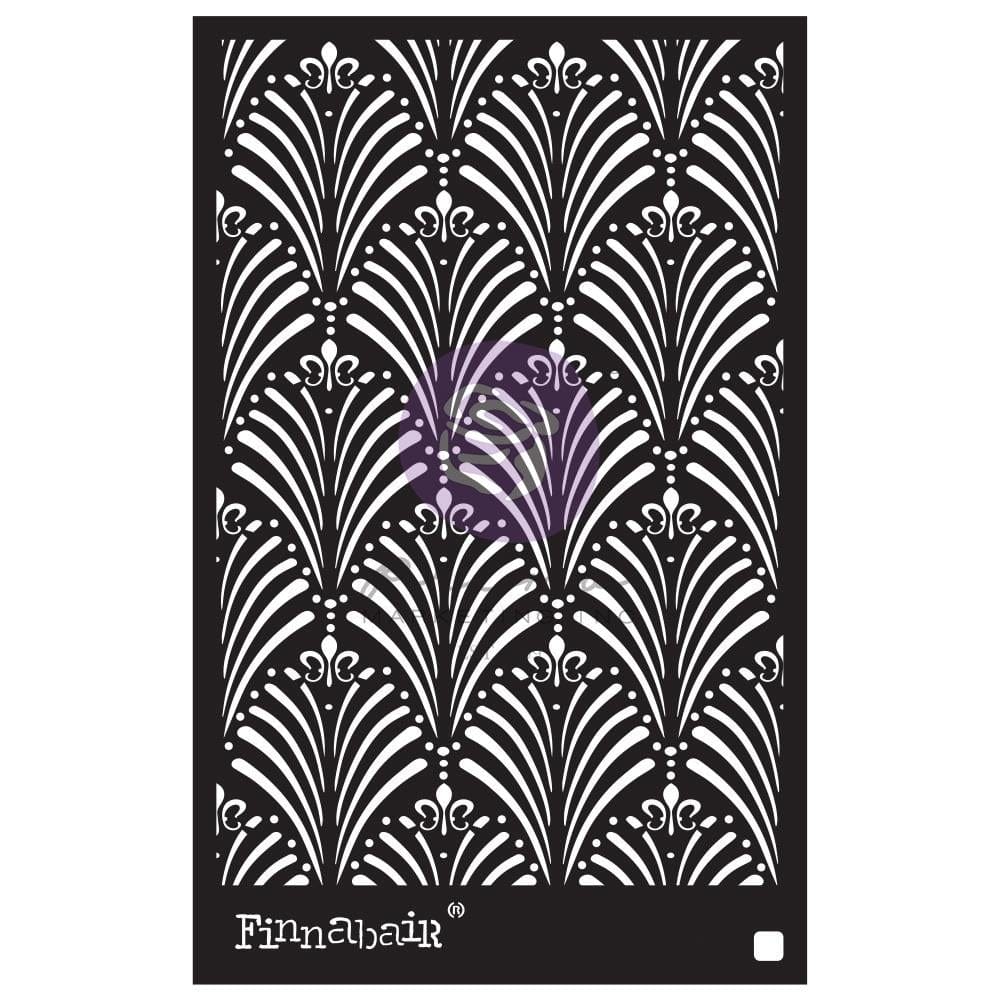 Prima Marketing Finnabair Stencil 6"X9" - Art Deco Wall 969745 prima stencil art Deco wall Prima Marketing Finnabair Stencil 6"X9" - Art Deco Wall