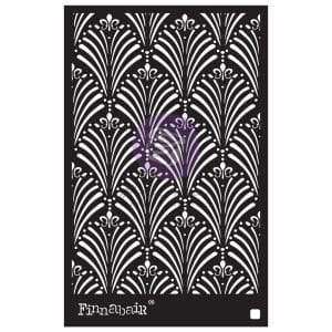 Prima Marketing Finnabair Stencil 6"X9" - Art Deco Wall
