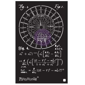 Prima Marketing Finnabair Stencil 6"X9" - Rocket Science