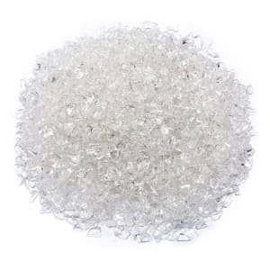 Crushed glass for Resin Art - Clear - 3mm to 5mm (250 gms)
