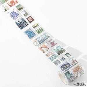 Clear PET Sticker Roll - Worldwide Patrol (55 mm by 2 metres)