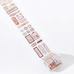 Clear PET Sticker Roll - Numerous Sakura (55 mm by 2 metres)