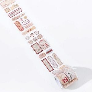Clear PET Sticker Roll - Numerous Sakura (55 mm by 2 metres)