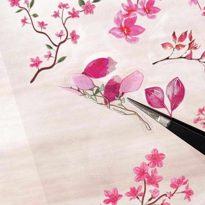 PET Clear Stickers (6 sheets) – Spring Dance (SYMJ) pet clearSticker 6sheets sample1 PET Clear Stickers (6 sheets) – Spring Dance (SYMJ) - Image 2