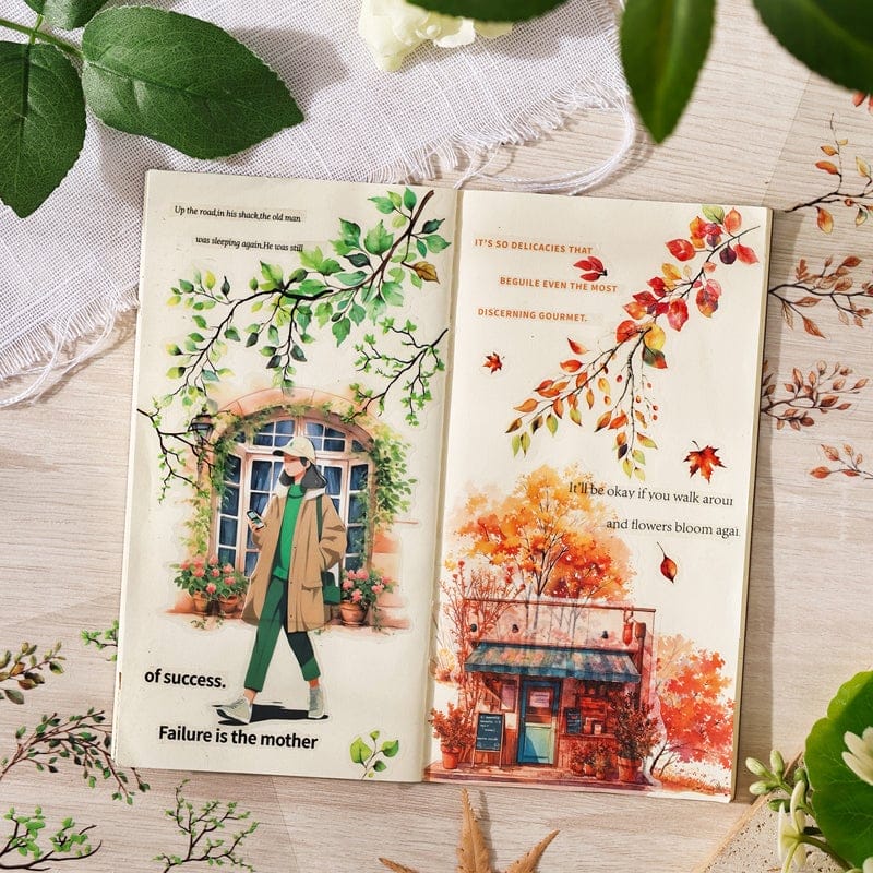 PET Clear Stickers (6 sheets) – Spring Dance (SYMJ) pet clearSticker 6sheets sample2 PET Clear Stickers (6 sheets) – Spring Dance (SYMJ) - Image 3