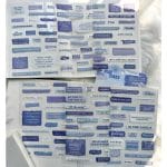 PET Clear Stickers (6 sheets) – Blue Tears (FGJSG)