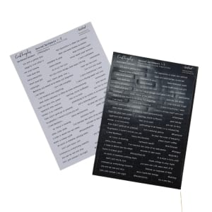 CrafTangles Precut Stickers - Journal Sentiments 1