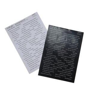 CrafTangles Precut Stickers - Journal Sentiments 3