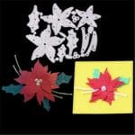 Steel Dies - Poinsettia Flowers (Set of 10 dies)