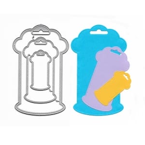 Steel Dies - Bookmarks or Labels (Set of 3 dies) (XY1081)