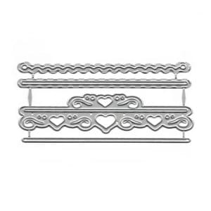 Steel Border Dies (Set of 4 dies) - Everyday Borders 2
