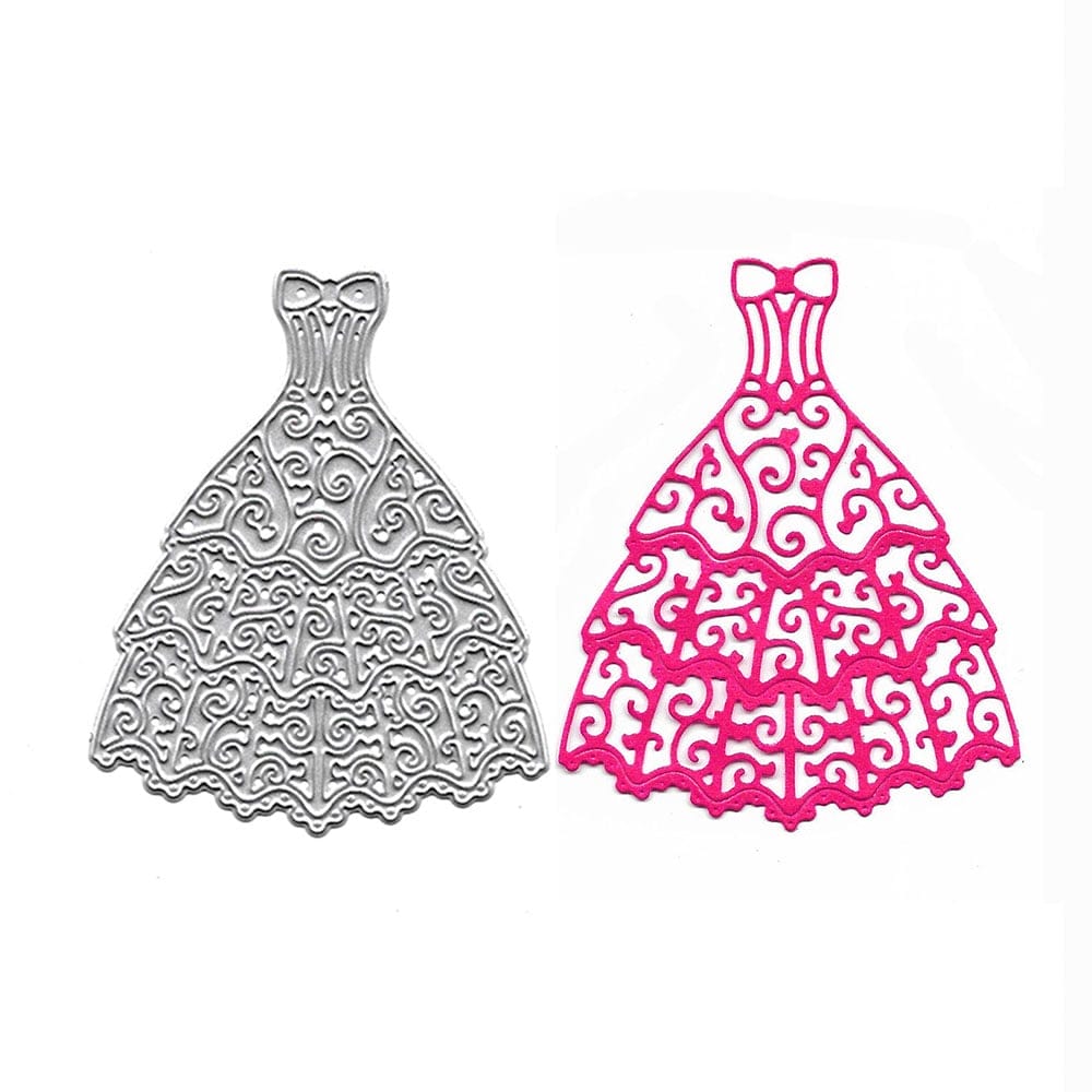 Steel Dies - Dress (XY706) XY706 Steel cutting dies Steel Dies - Dress (XY706)