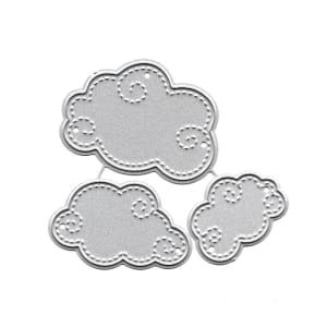 Steel Dies - Stitched Clouds (Set of 3 dies)