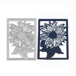 Steel Background Dies - Sunflower Grid (XY771)