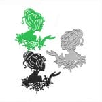 Steel Dies - Flower Girl 2