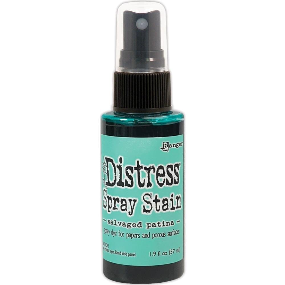 Tim Holtz Distress Spray Stain 1.9oz - Salvaged Patina tim holtz spray Stain salvaged patina Tim Holtz Distress Spray Stain 1.9oz - Salvaged Patina