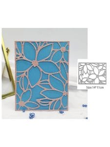 Steel Background Dies - Open Floral Grid