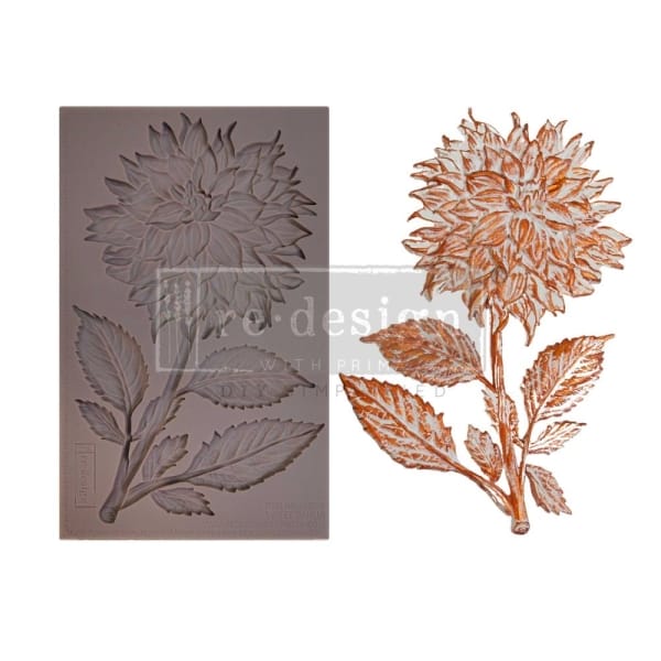 Prima Re-Design Decor Mould - Sweet Dahlia