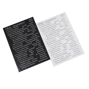 CrafTangles Precut Journal Stickers - Hindi Sentiments 2